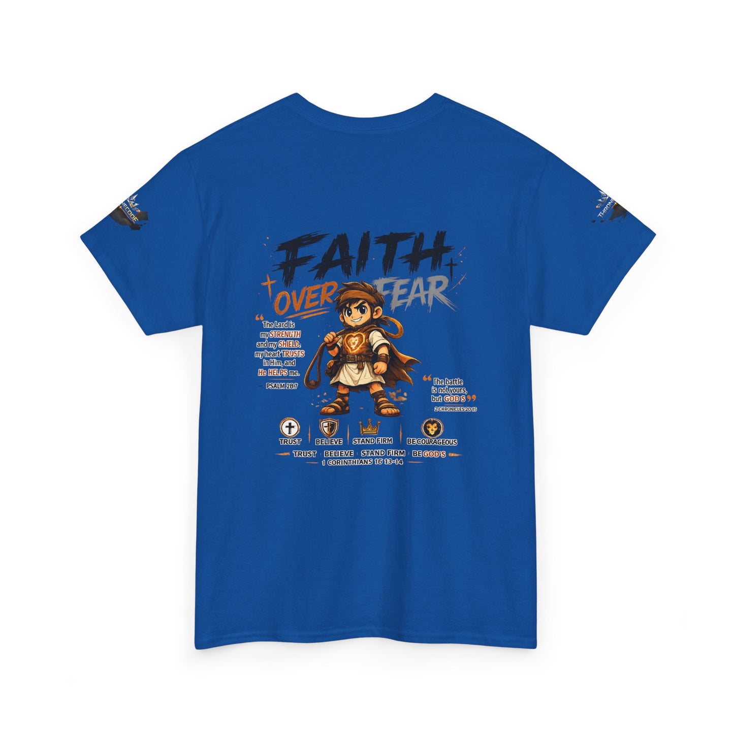 Faith Over Fear T‑Shirt — Christian Inspirational Graphic Tee