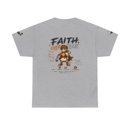 Faith Over Fear T‑Shirt — Christian Inspirational Graphic Tee