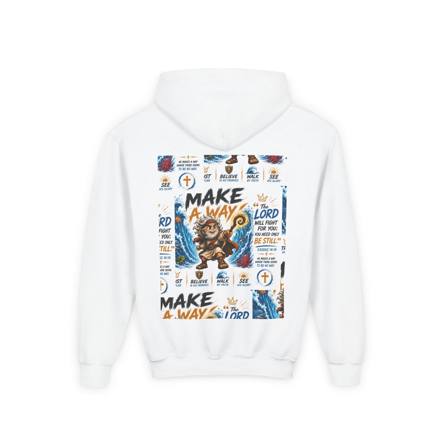 Youth Heavy Blend Hooded Sweatshirt