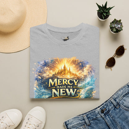 Mercy Made Me New T-Shirt — Inspirational Christian Faith Tee