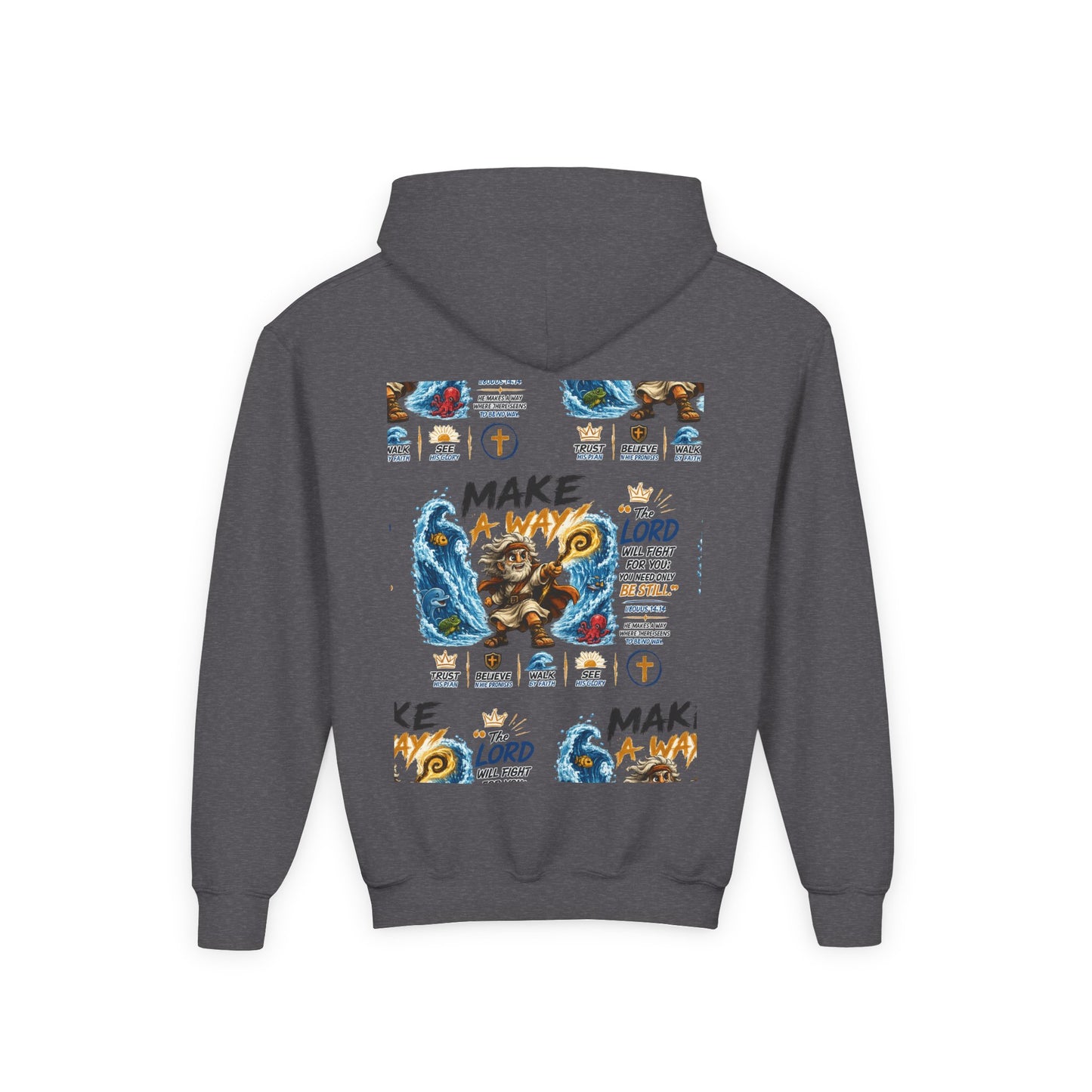 Youth Heavy Blend Hooded Sweatshirt