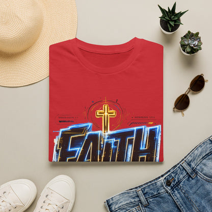 Faith Cross T‑Shirt — Bold Christian Graphic Tee