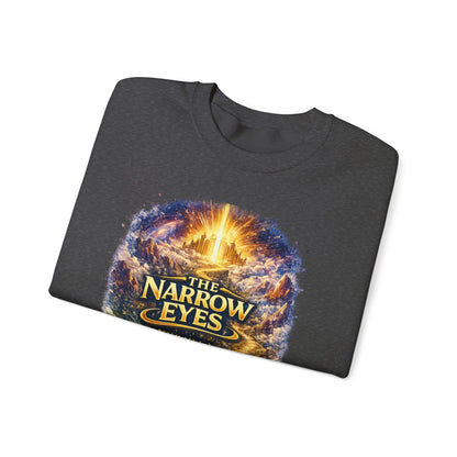 The Narrow Eyes Fantasy Crewneck Sweatshirt – Epic Adventure Graphic Pullover