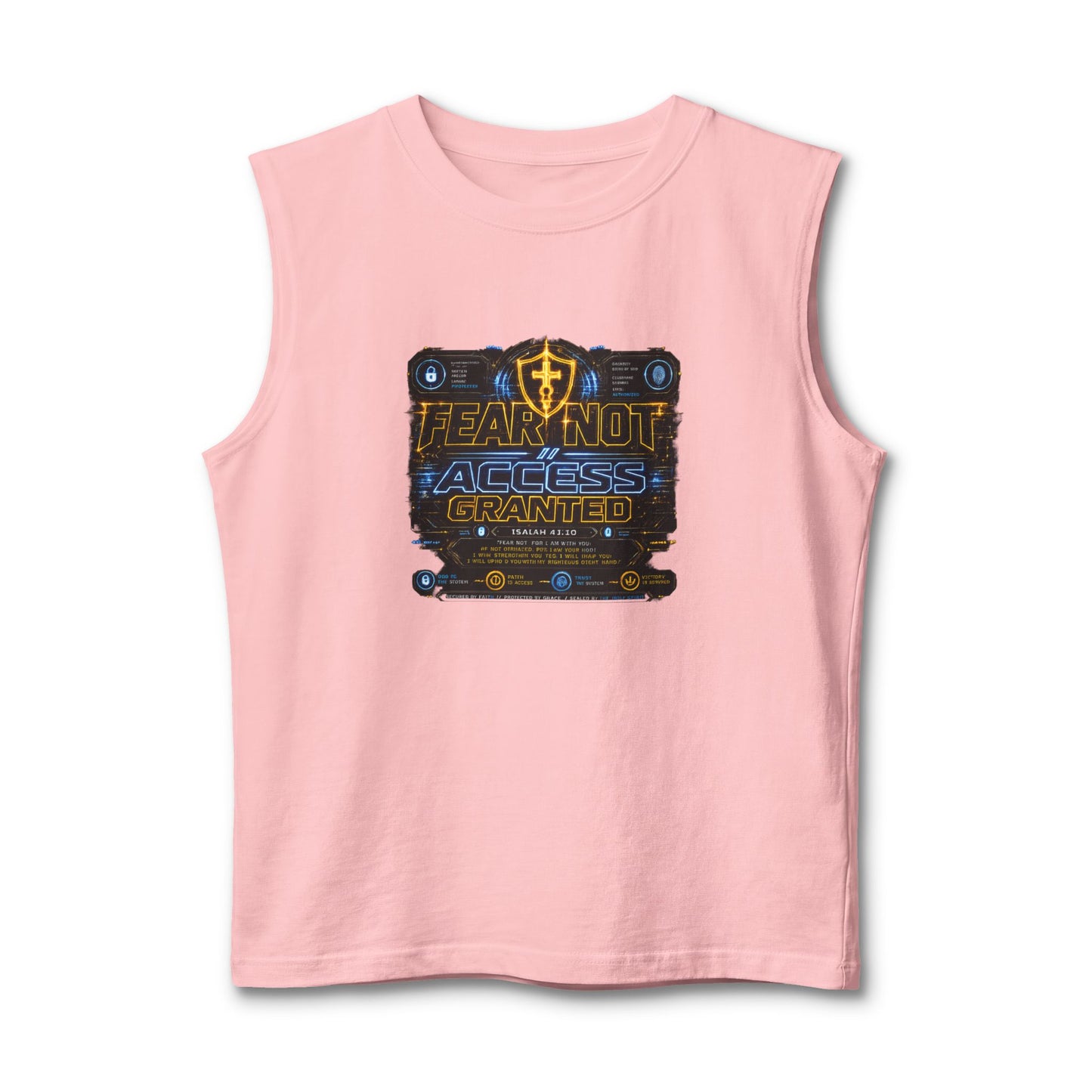 Access Granted Muscle Tank — Team Riot Gaming Graphic Tank Top