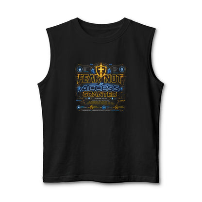 Access Granted Muscle Tank — Team Riot Gaming Graphic Tank Top