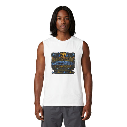 Access Granted Muscle Tank — Team Riot Gaming Graphic Tank Top