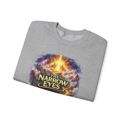 The Narrow Eyes Fantasy Crewneck Sweatshirt – Epic Adventure Graphic Pullover