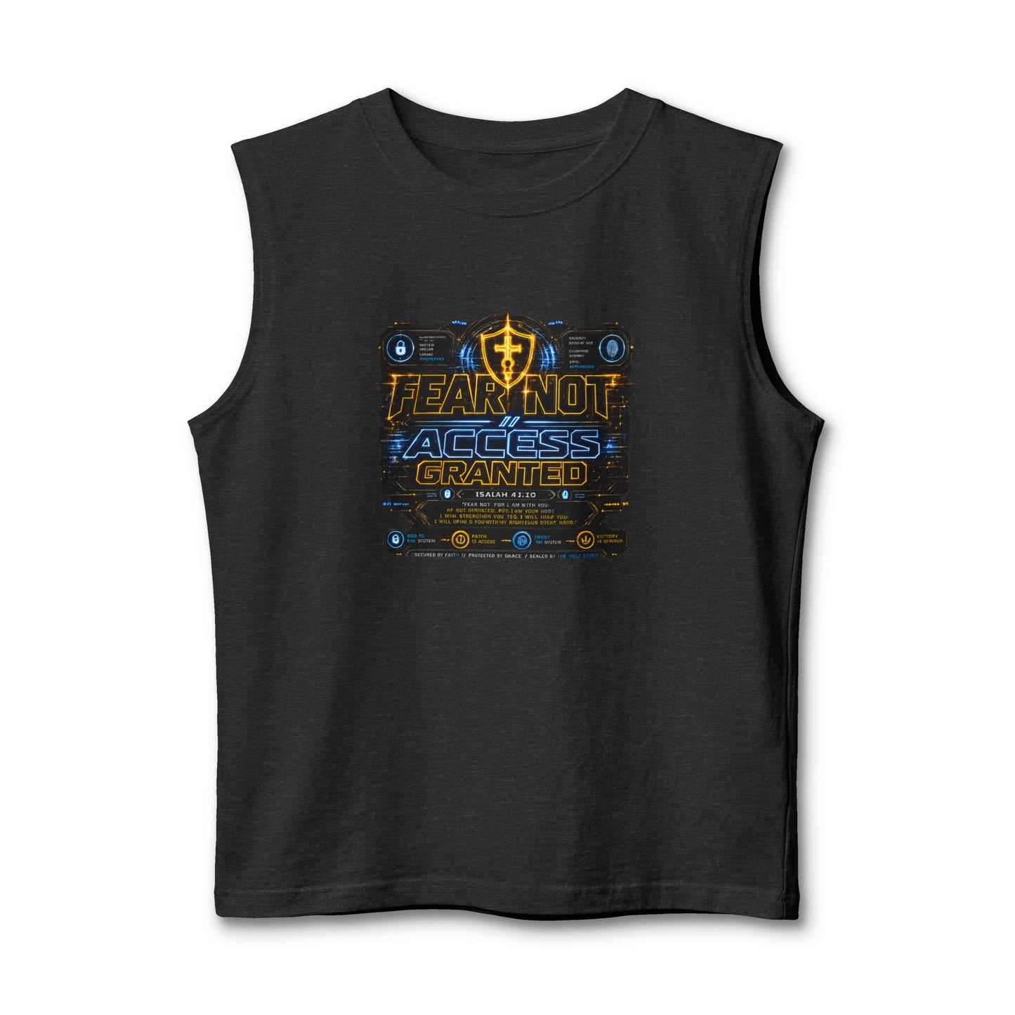 Access Granted Muscle Tank — Team Riot Gaming Graphic Tank Top