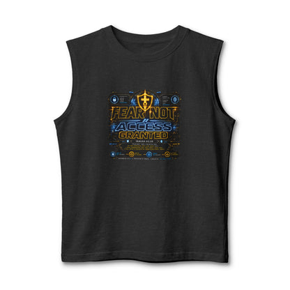 Access Granted Muscle Tank — Team Riot Gaming Graphic Tank Top