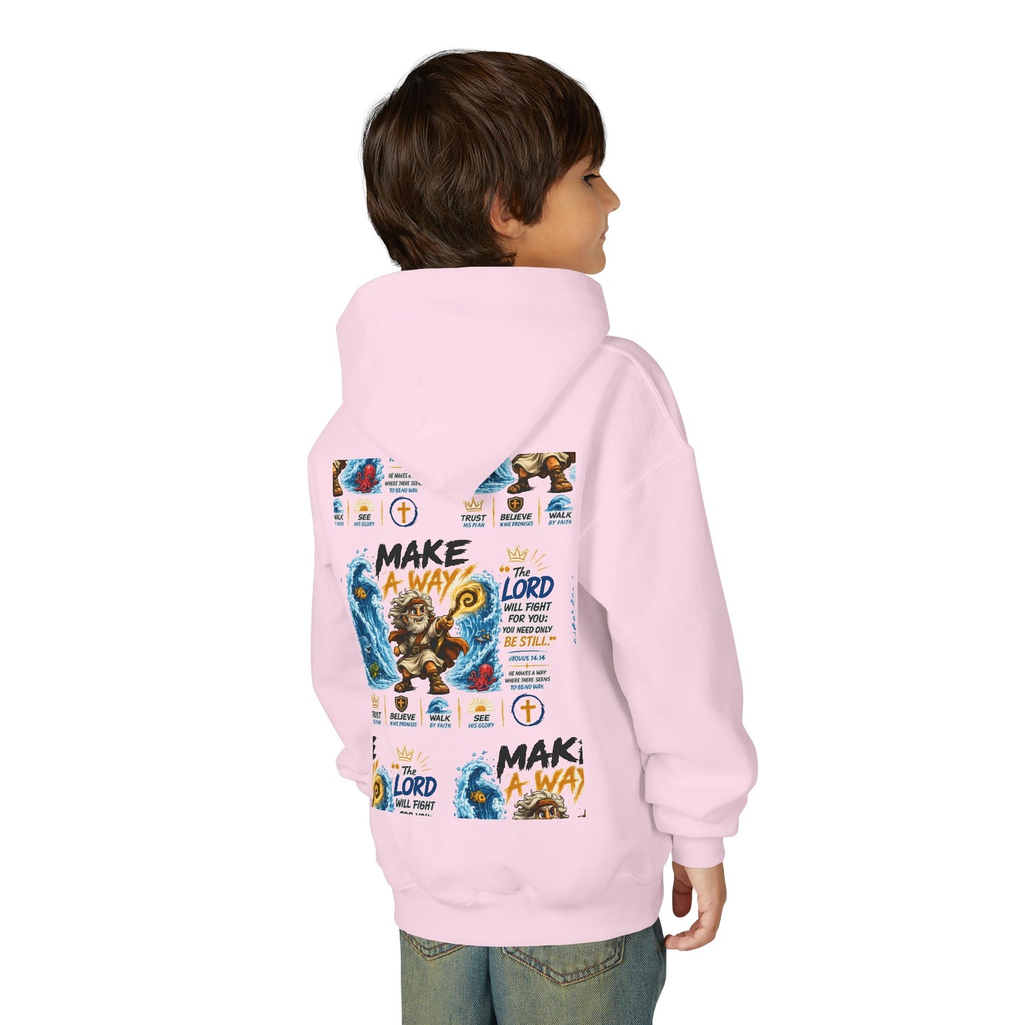 Youth Heavy Blend Hooded Sweatshirt