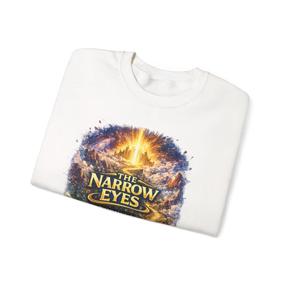The Narrow Eyes Fantasy Crewneck Sweatshirt – Epic Adventure Graphic Pullover