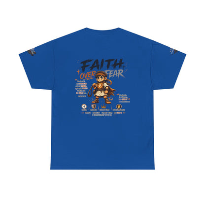 Faith Over Fear T‑Shirt — Christian Inspirational Graphic Tee