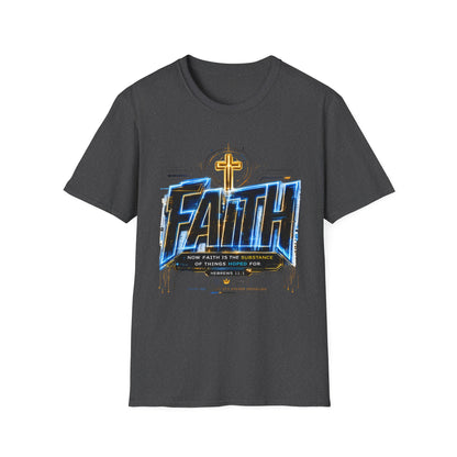 Faith Cross T‑Shirt — Bold Christian Graphic Tee