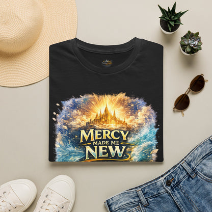 Mercy Made Me New T-Shirt — Inspirational Christian Faith Tee