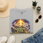 The Narrow Eyes Fantasy T-Shirt — Epic Castle & Mystical Path Graphic Tee