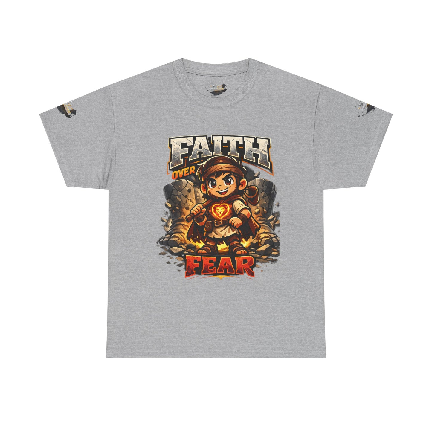 Faith Over Fear T‑Shirt — Christian Inspirational Graphic Tee