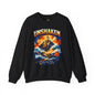 Unshaken Lighthouse Crewneck Sweatshirt — Inspirational Nautical Graphic