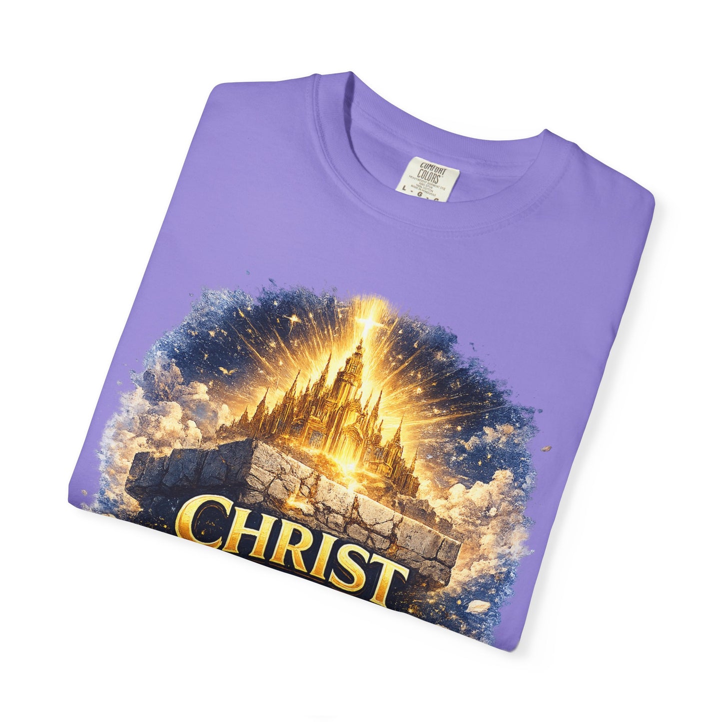 Christian "Christ Is My Cornerstone" T-Shirt — Faith-Based Gospel Tee