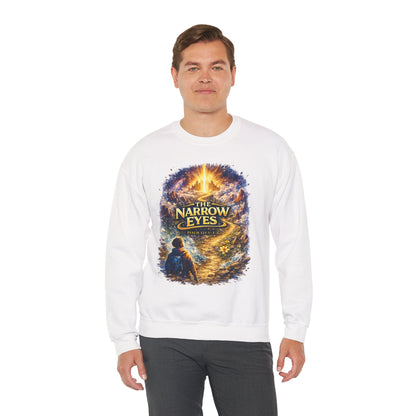 The Narrow Eyes Fantasy Crewneck Sweatshirt – Epic Adventure Graphic Pullover