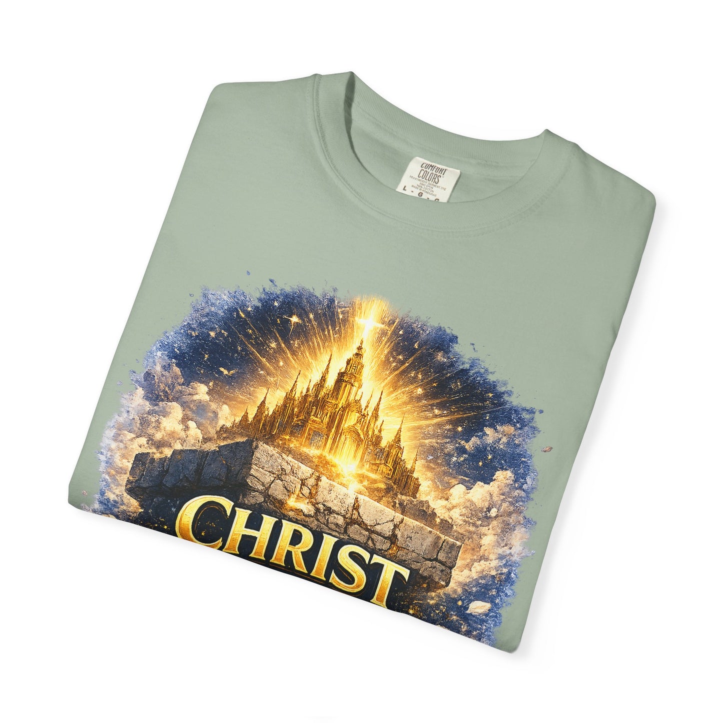 Christian "Christ Is My Cornerstone" T-Shirt — Faith-Based Gospel Tee