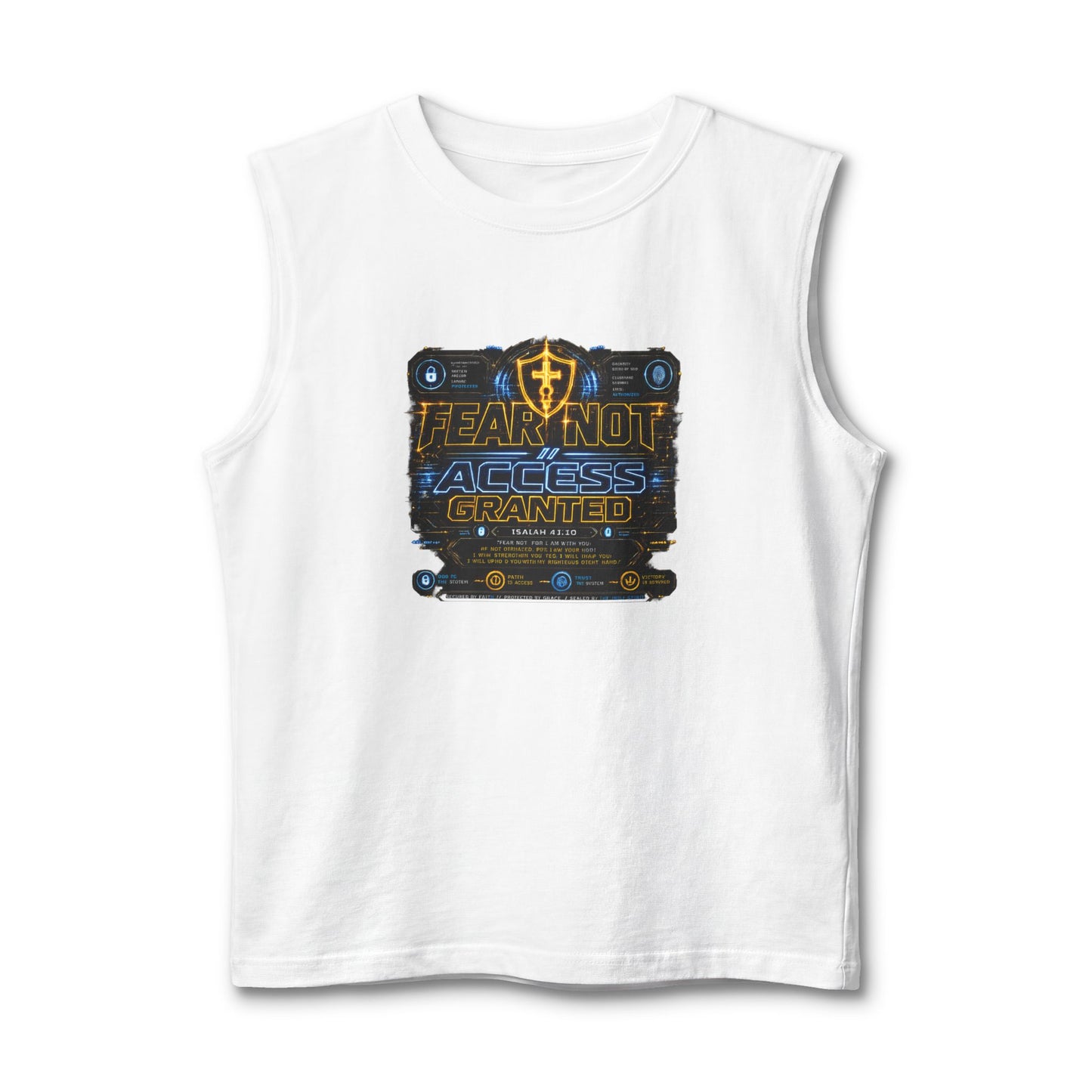 Access Granted Muscle Tank — Team Riot Gaming Graphic Tank Top