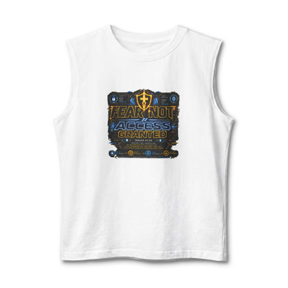 Access Granted Muscle Tank — Team Riot Gaming Graphic Tank Top