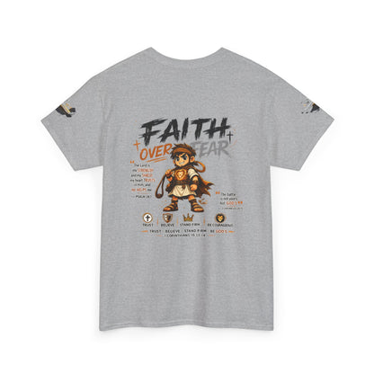 Faith Over Fear T‑Shirt — Christian Inspirational Graphic Tee