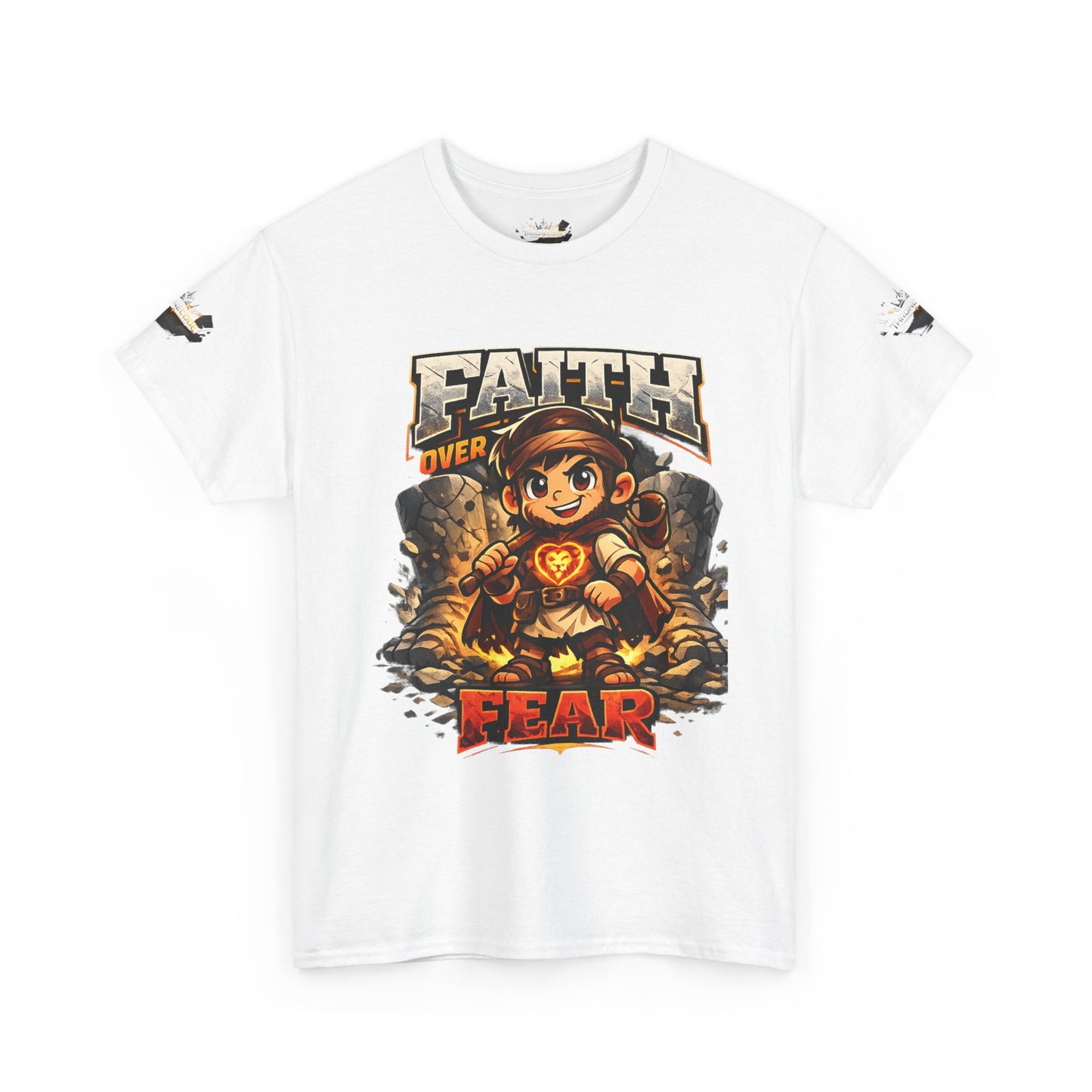 Faith Over Fear T‑Shirt — Christian Inspirational Graphic Tee