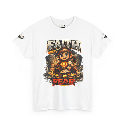 Faith Over Fear T‑Shirt — Christian Inspirational Graphic Tee