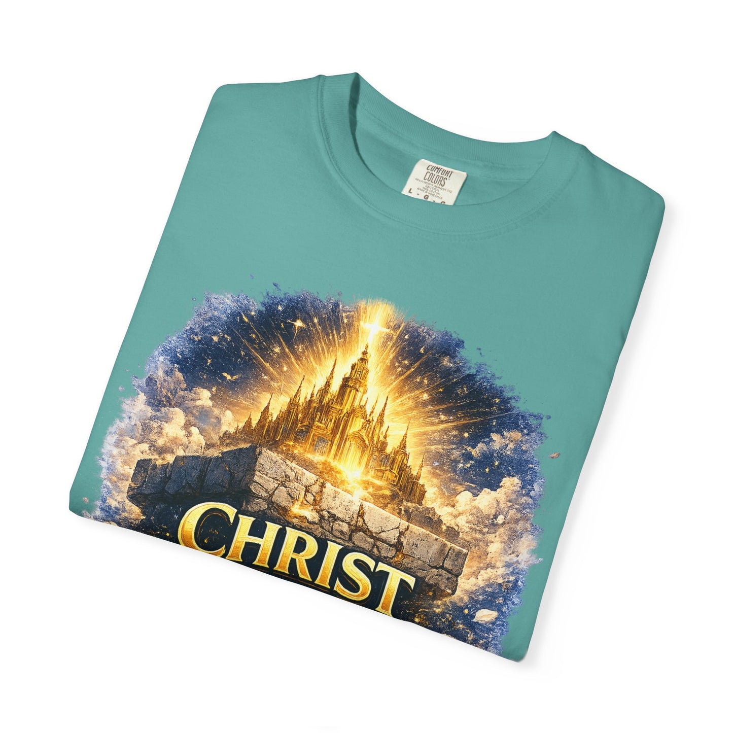 Christian "Christ Is My Cornerstone" T-Shirt — Faith-Based Gospel Tee