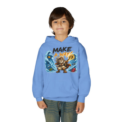 Youth Heavy Blend Hooded Sweatshirt