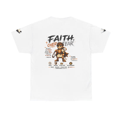 Faith Over Fear T‑Shirt — Christian Inspirational Graphic Tee