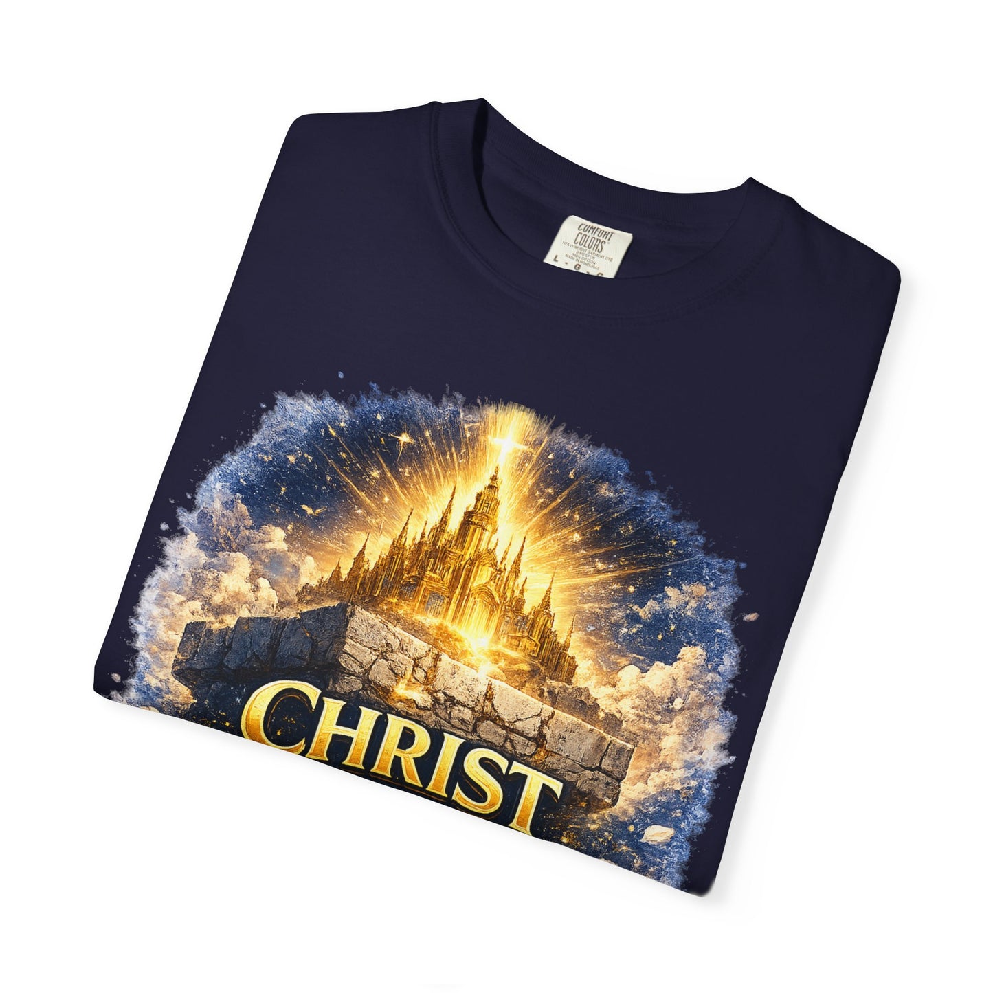 Christian "Christ Is My Cornerstone" T-Shirt — Faith-Based Gospel Tee