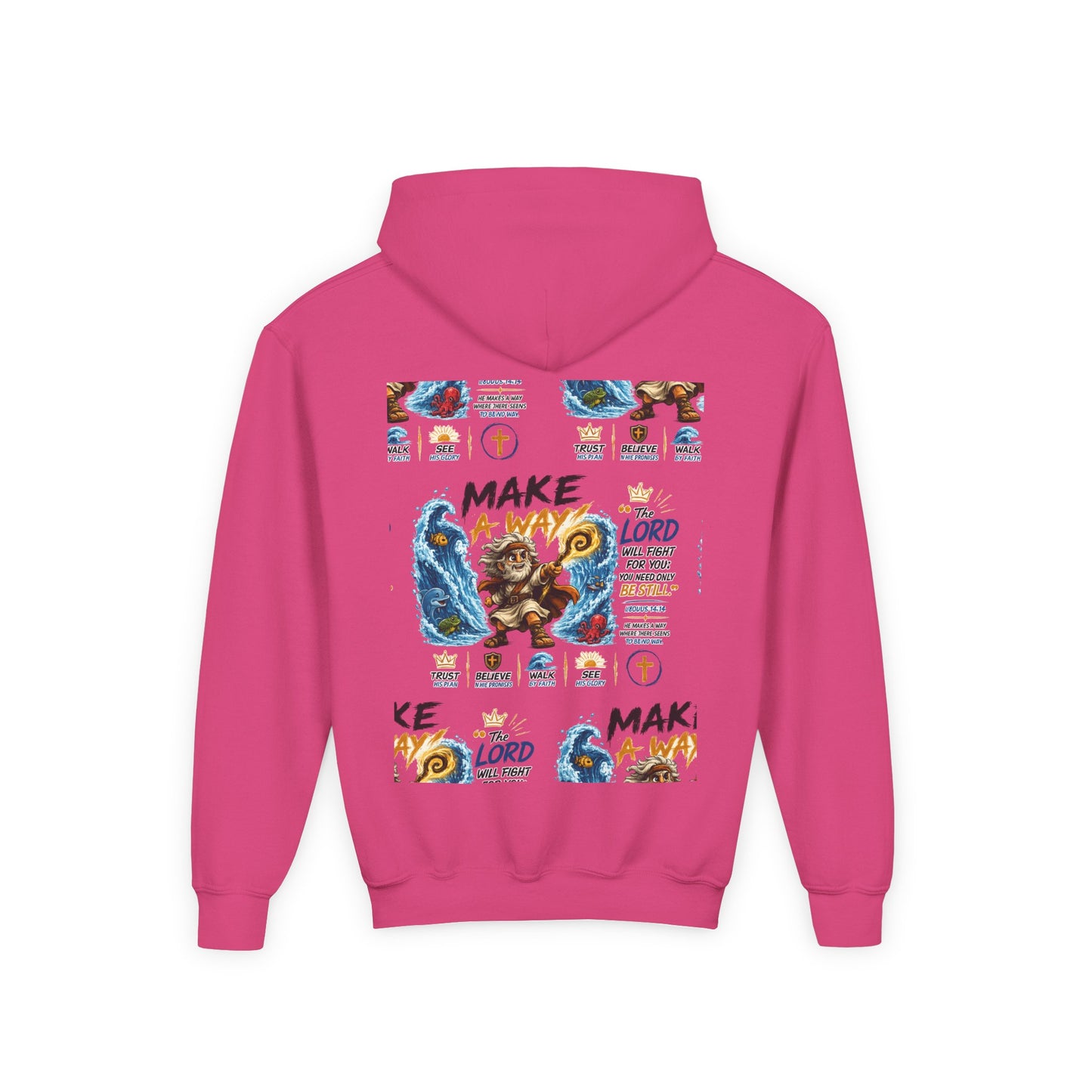 Youth Heavy Blend Hooded Sweatshirt