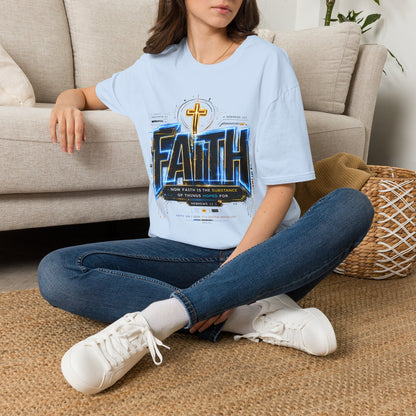 Faith Cross T‑Shirt — Bold Christian Graphic Tee