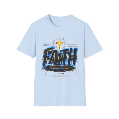 Faith Cross T‑Shirt — Bold Christian Graphic Tee