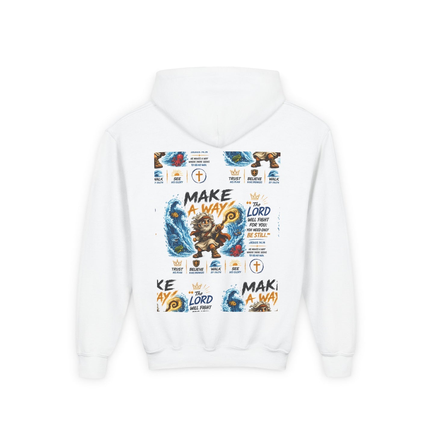Youth Heavy Blend Hooded Sweatshirt