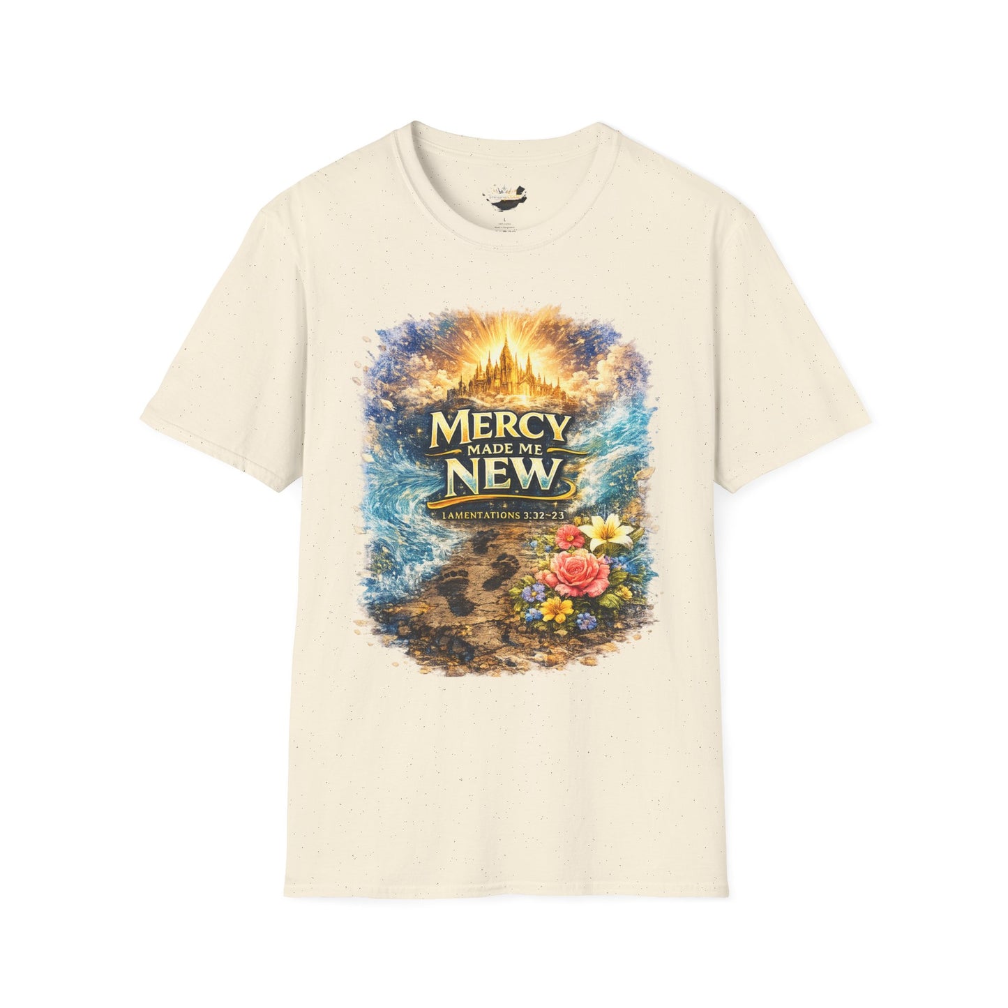 Mercy Made Me New T-Shirt — Inspirational Christian Faith Tee