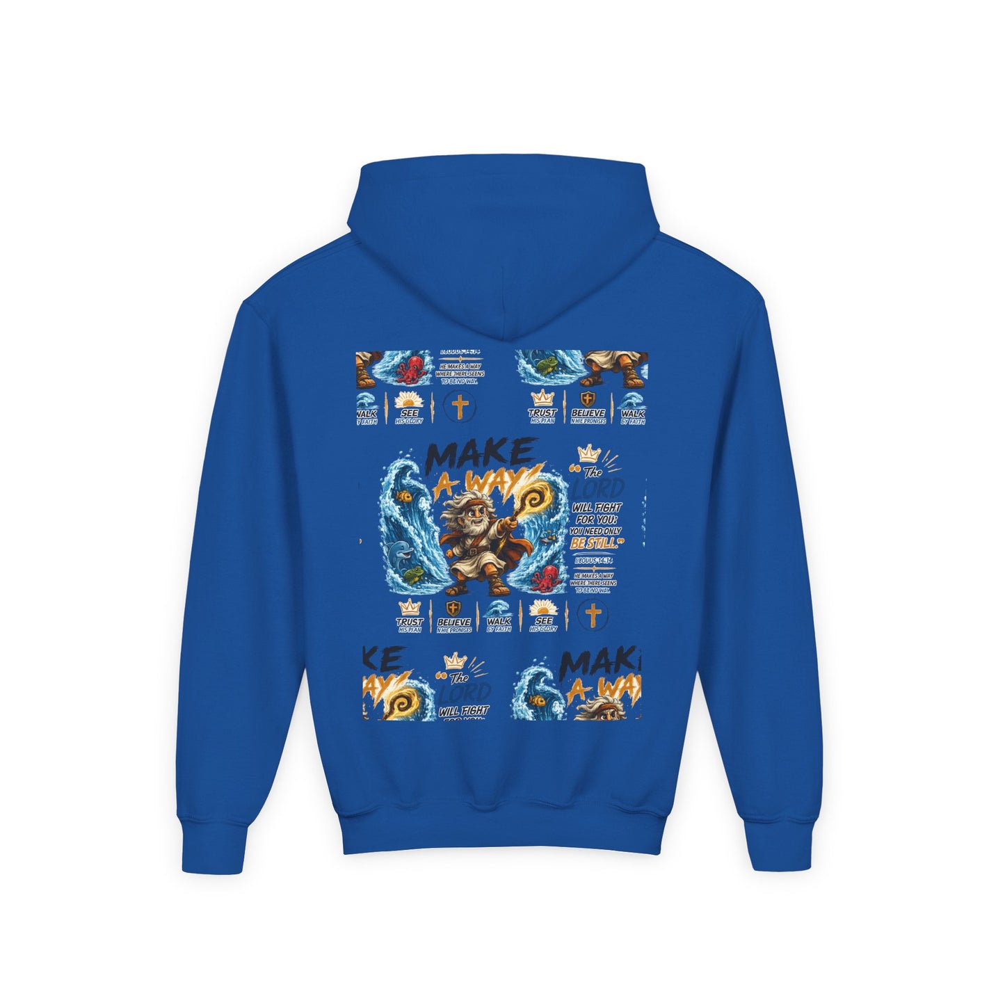 Youth Heavy Blend Hooded Sweatshirt