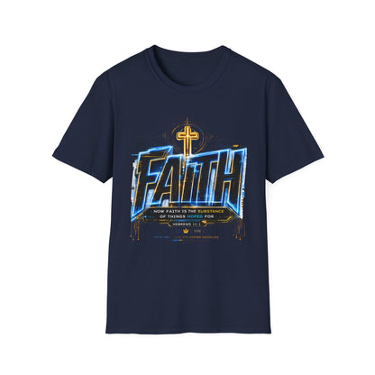 Faith Cross T‑Shirt — Bold Christian Graphic Tee