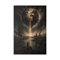 After the Last War | Post-Apocalyptic Earth Wall Art | Surreal End of Civilization Canvas Print