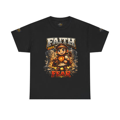 Faith Over Fear T‑Shirt — Christian Inspirational Graphic Tee