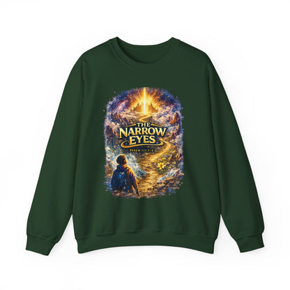 The Narrow Eyes Fantasy Crewneck Sweatshirt – Epic Adventure Graphic Pullover