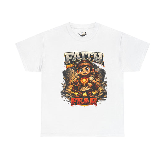 Faith Over Fear T‑Shirt — Christian Inspirational Graphic Tee
