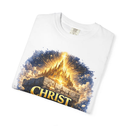 Christian "Christ Is My Cornerstone" T-Shirt — Faith-Based Gospel Tee