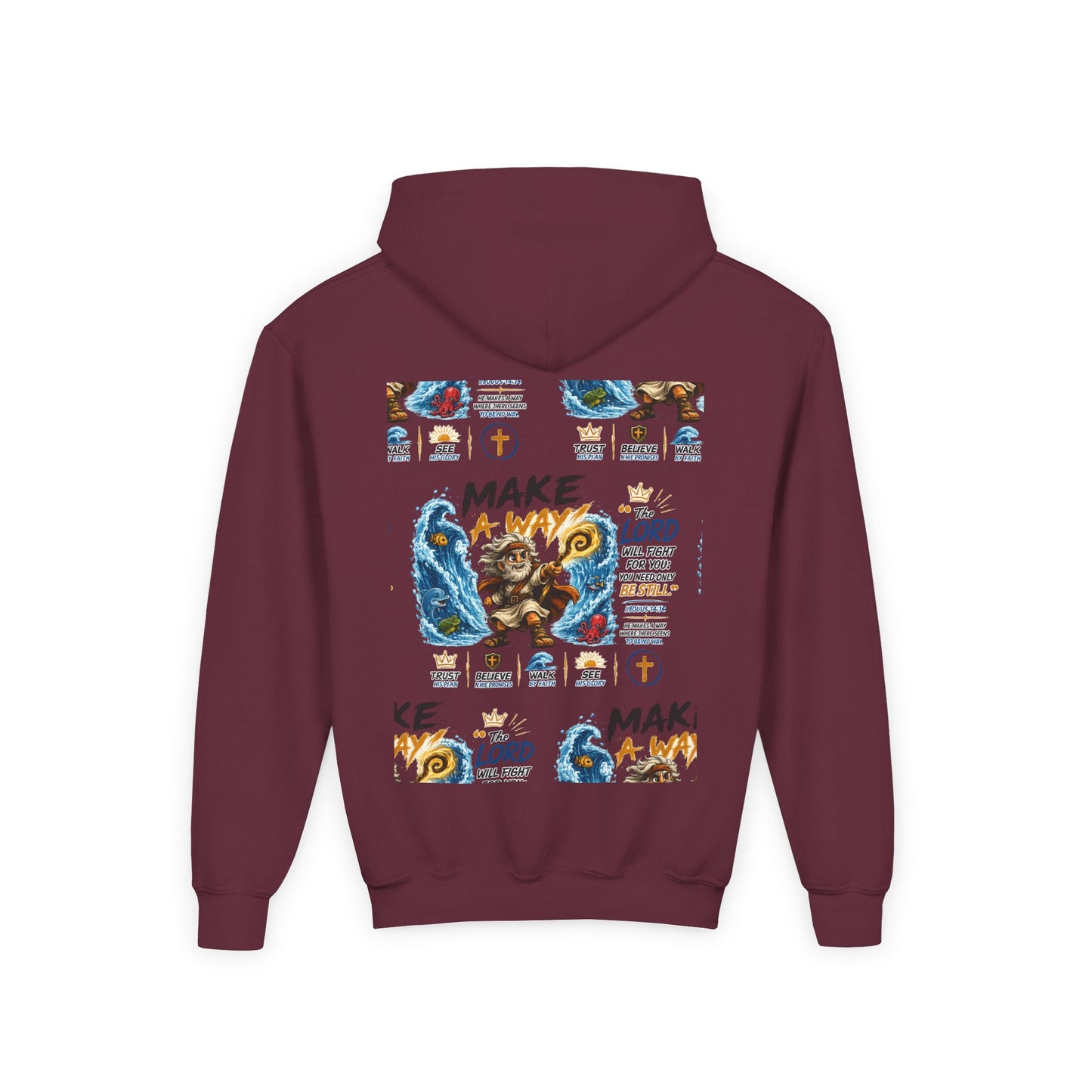 Youth Heavy Blend Hooded Sweatshirt