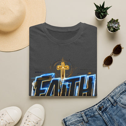Faith Cross T‑Shirt — Bold Christian Graphic Tee