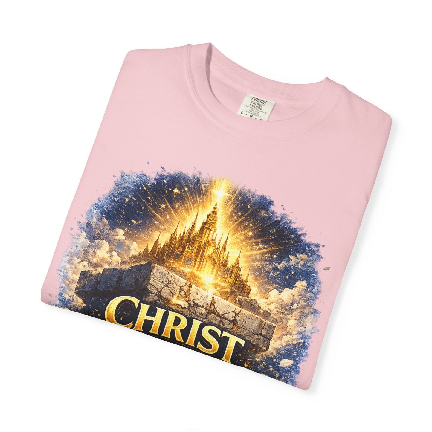 Christian "Christ Is My Cornerstone" T-Shirt — Faith-Based Gospel Tee