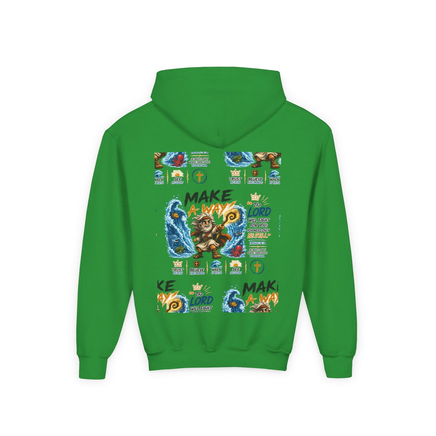 Youth Heavy Blend Hooded Sweatshirt