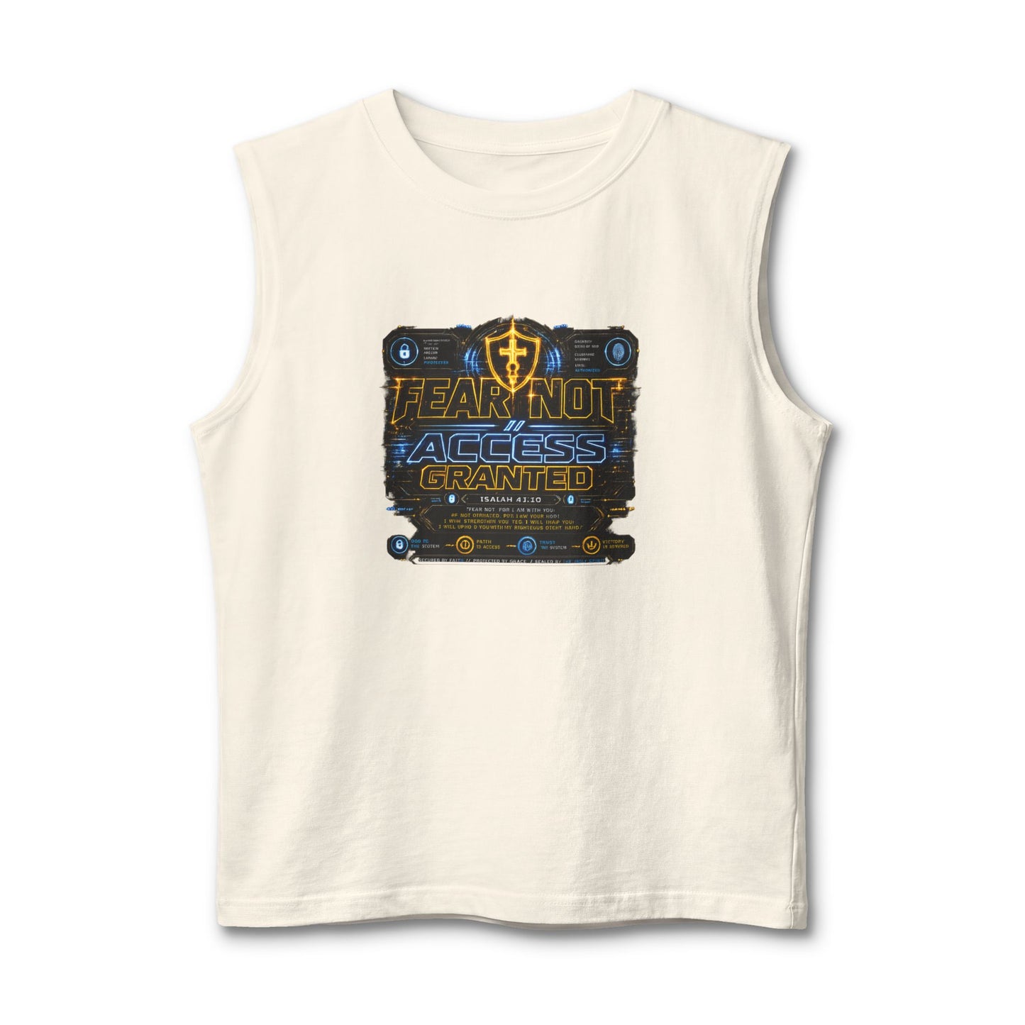 Access Granted Muscle Tank — Team Riot Gaming Graphic Tank Top